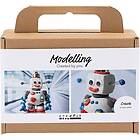 Adlibris Mini DIY Kit Modellera Robot Creativ Company