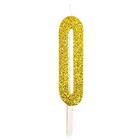 PME Gold Mica Birthday Candle nr. 0