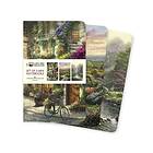 Thomas Kinkade Set of 3 Mini Notebooks