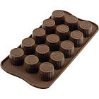 Klassisk Rund Chokladform, Silikon
