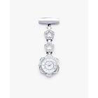Beez Systerur Blomma Strass Silver