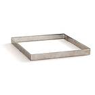 Decora Perforerad pajform, Square High 7cm Rostfritt stål,
