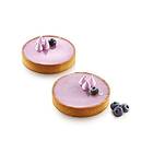 Silikomart Tarte Ring Round Ø100mm 4 st. Bakringar, Professional