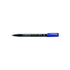 Staedtler Lumocolor 314 marker black red blue green orange brown (pack of 6)