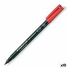 Staedtler Lumocolor 317 marker red