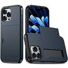 Skalo iPhone 16 Pro Armor Skal Korthållare