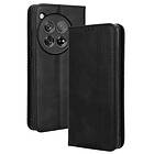 Skalo OnePlus 12R 5G Embossed Premium Plånboksfodral