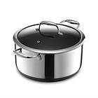 Hexclad Non-stick Gordon Ramsay Gryta med lock 7,6L