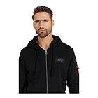 Alpha Industries Back Print Zip Hoody (Herr)