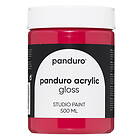 Panduro Acrylic Gloss blank akrylfärg 500ml Primary Red