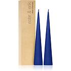 Ester & Erik cone candles cornflower (no. 48) dekorativ ljusstake 2x25 cm