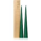 Ester & Erik cone candles marble green (no. 58) dekorativ ljusstake 2x37 cm