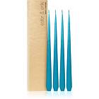 Ester & Erik taper candle turquoise (no. 56) dekorativ ljusstake 4x32 cm