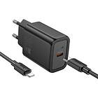 Hoco N62 30W USB-C/Lightning Kabel PD QC