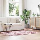 vidaXL Ryamatta med lång lugg NAVARRA dammig rosa 120x170 cm