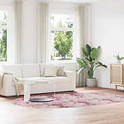 vidaXL Ryamatta med lång lugg NAVARRA dammig rosa 300x200 cm