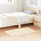 vidaXL Ryamatta med lång lugg NAVARRA gräddvit 60x100 cm