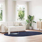vidaXL Ryamatta med lång lugg NAVARRA marinblå 300x200 cm