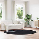 vidaXL Ryamatta med lång lugg NAVARRA svart 240x240 cm