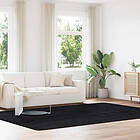 vidaXL Ryamatta med lång lugg NAVARRA svart 240x340 cm