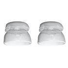 CaseOnline 1-par TPE öronkuddar Airpods (Gen1) S Clear