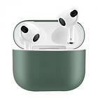 Generic Silikonskal till Airpods 3, Mörkgrön