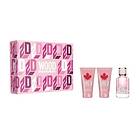 Dsquared2 Wood for her Parfymset (50ml edt, 50ml parfymerad kroppslotion, 50ml duschgel)