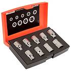 Bahco 7800TORX/9 Hylssats torx, 9 delar