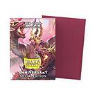 Card Sleeves Standard Matte Dual Red/Gold (100 in box) (Dragon Shield)