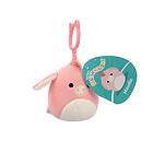 Squishmallows 9 cm P22 Clip On Maudie Pink Donkey