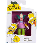 Jakks The Simpsons Krusty The Clown Figure 6cm