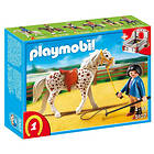 Playmobil Pony Ranch 5107 Cheval et monitrice