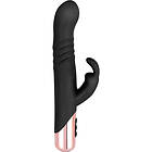 Rosy Gold Thrusting Rabbit Vibrator