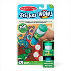 Melissa & Doug Sticker Wow! Dinosaurie klistermärkesstämpel och aktivitetsbok