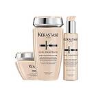 Kerastase Curl Manifesto Shampoo Conditioner Gel-Cream Kit