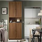 IKEA BILLY OXBERG bokhylla m dörrar/påbygggnadsdel 80x30x237 cm