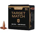 Speer Target Match Rifle Bullet .308 Caliber 168gr 100/Box