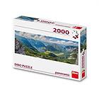 Dino Panoramapussel View of the Alps, 2000 bitar