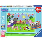 Ravensburger Barnpussel Peppa Pig 2x24 bitar