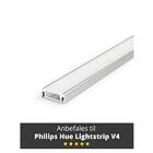 Light Solutions Aluminum Profile Model S for Philips Hue and LIFX ALU 1 m