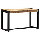 vidaXL Bänk 80x35x45 cm massiv grov trämango
