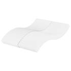 vidaXL Skummadrass vit 120x210 cm hårdhet H2 H3