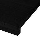 vidaXL Trappstegsmattor 8 pcs mörkbrun 110x25x2 cm massiv ek