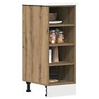 vidaXL Underskåp artisan ek 30x44,5x81,5 cm konstruerat trä