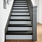 vidaXL Trappstegsmattor 8 pcs mörkbrun 70x25x2 cm massiv ek