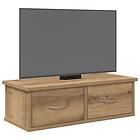 vidaXL Väggskåp hantverksmässig ek 60x26x18,5 cm konstruerat trä