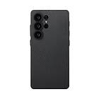 Pitaka PIN Button Case Black/Grey Plain Samsung Galaxy S25 Ultra