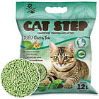 Cat Step Kattsand av Sojabönor Green tea 12L