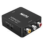 HDMI To RCA AV Adapter Converter Cable CVBS 3RCA 1080P Composite Video Audio