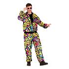 90s Tracksuit Herr Maskeraddräkt Large